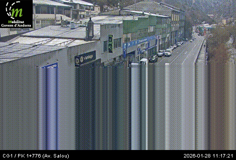 Andorra la Vella: CG1 - PK 1+776 (av. Salou) - 988 metres