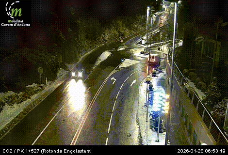 Engolasters: CG2 - PK 1+527 (Rotonda) - 1.117 metres