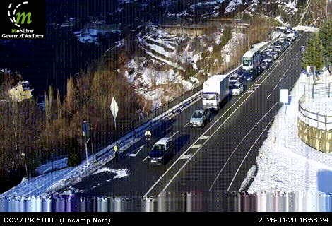 les Bons › North-east: CG2 - PK 5+880 (Encamp Nord) - 1.330 metres