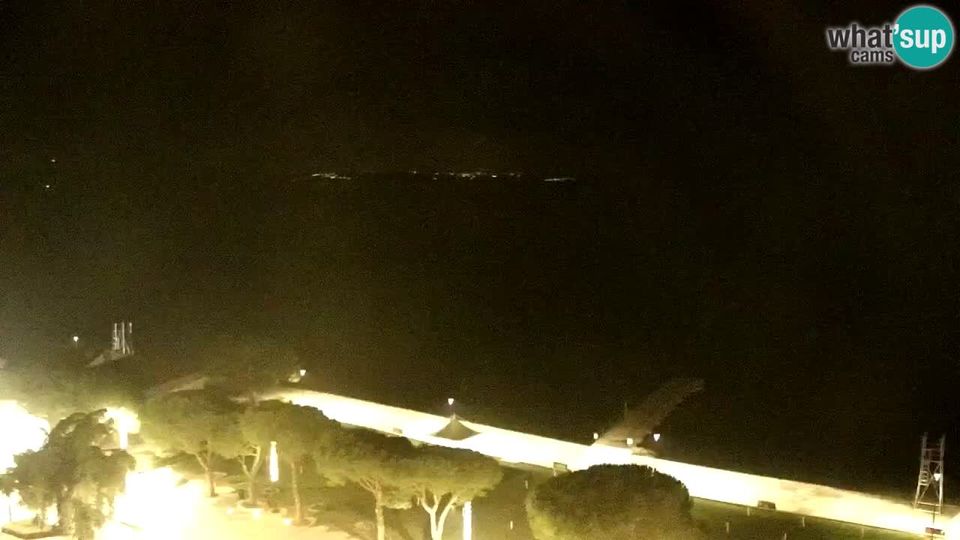 Piran: Webcam Portorož beach