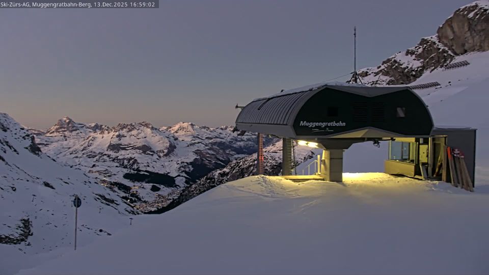 Gemeinde Lech: Muggengrat Sesselbahn, Bergstation