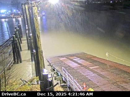 Port Coquitlam › West: Barnston Island, at Barnston Island Ferry Landing, looking west