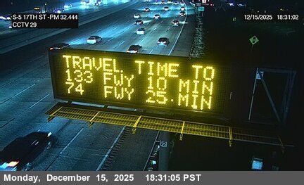 Santa Ana: French Park › South: I-5 : (29) 17th Street (7th