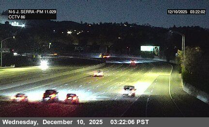 San Juan Capistrano › North: I-5 : (86) Junipero Serra Road