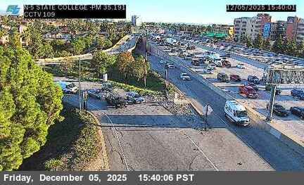 Orange › North: I-5 : (109) State College Boulevard