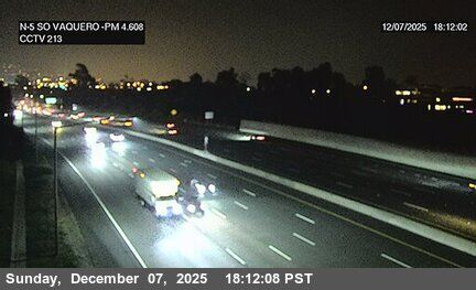 San Clemente › North: I-5 : (213) South of Avenida Vaquero On