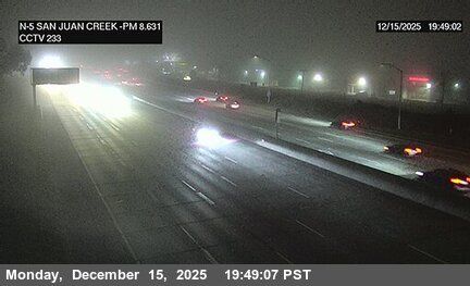 San Juan Capistrano › North: I-5 : (233) Valle Road On (San Juan Creek