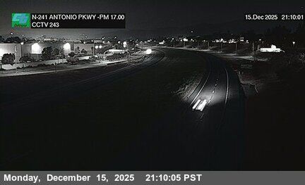 Rancho Santa Margarita › North: SR-241 : (243) North of Antonio Parkway Overcross