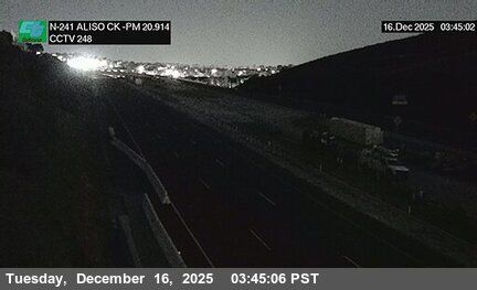 Mission Viejo › North: SR-241 : (248) Aliso Creek 50 Meters South of El Toro Road Undercross