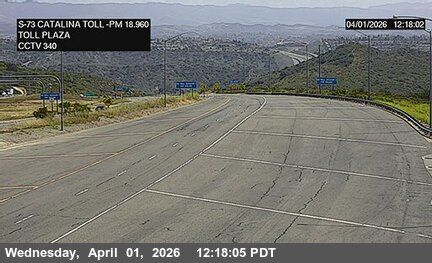 Irvine: Bommer Canyon - Open Space › South: SR-73 : (340) Catalina View Toll Plaza