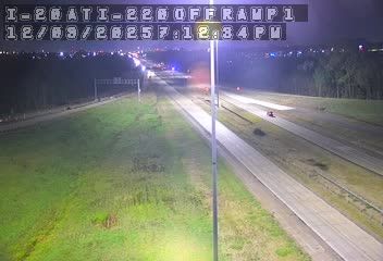 Bossier City: I-20 at I-220 Off Ramp