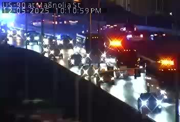 New Orleans: French Quarter: US 90B Eastbank HOV Ramp - Magnolia