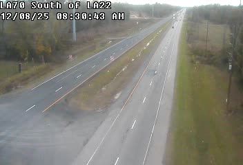 Sorrento: LA 70 S of LA 22