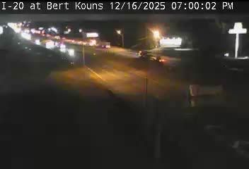 Shreveport: I-20 at Bert Kouns