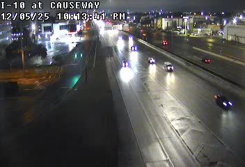 Metairie: I-10 at Causeway Blvd