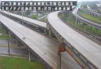 New Orleans: French Quarter: I-10/I-610 at Franklin Ave
