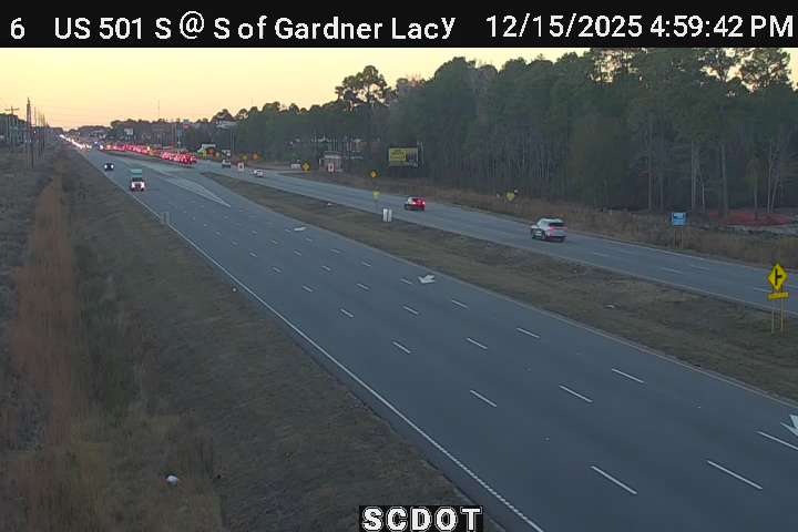 Jaluco: US 501 S @ South of Gardner Lacy Rd