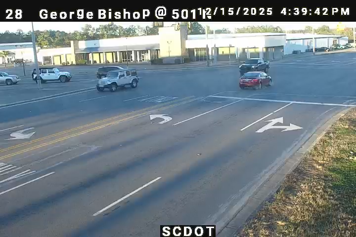 River Oaks Cottages: US 501 N @ Entrance from George Bishop Pkwy