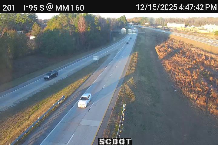 Laurelwood: I-95 S @ MM 160 (I-20 E)