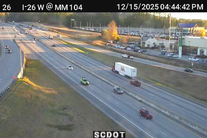 Shadow Brook: I-26 W @ MM 104 (Piney Grove Rd)