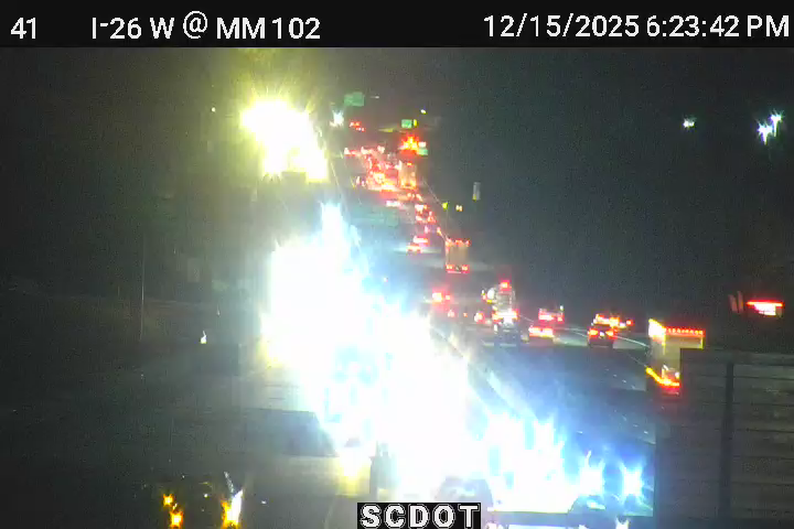 Irmo: I-26 W @ MM 102