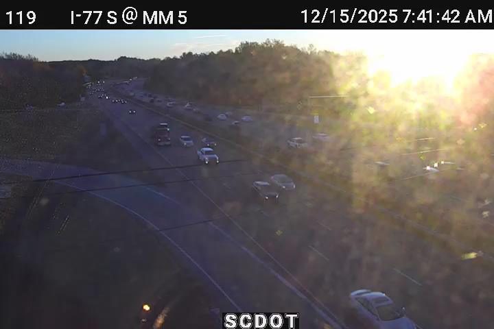 Washington Park: I-77 S @ MM 5 (Bluff Rd)
