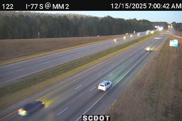 Dixiana: I-77 S @ MM 2