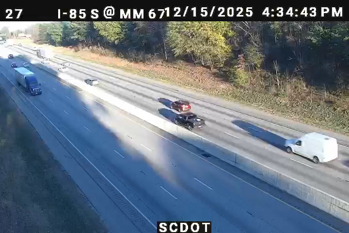 Jackson Mill: I-85 S @ MM 67