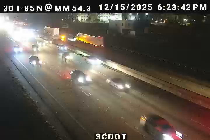 Batesville: I-85 N @ MM 54.3 (North of Pelham Rd)