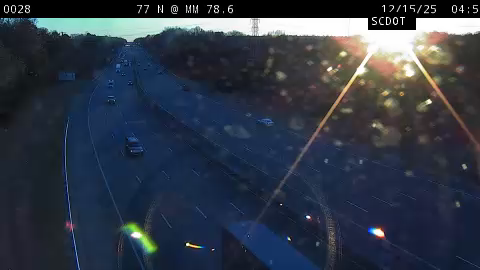Rock Hill: I-77 N @ MM 78.6 (Dave Lyle Blvd Exit Ramp)