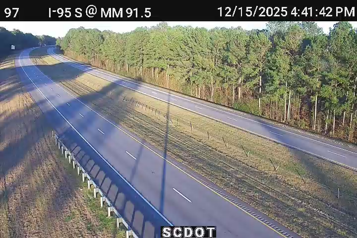 Dantzler: I-95 S @ MM 91.5