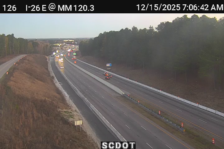 Silver Lake: I-26 E @ MM 120.3