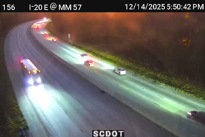 Lexington: I-20 E @ MM 57