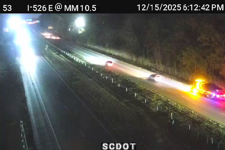 North Charleston: I-526 E @ MM 10.5