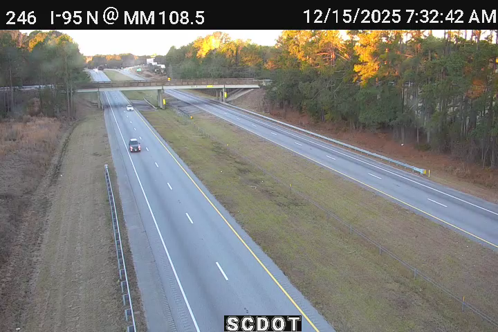 Summerton: I-95 N @ MM 108.5