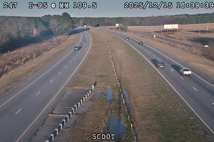 Summerton: I-95 N @ MM 109.6