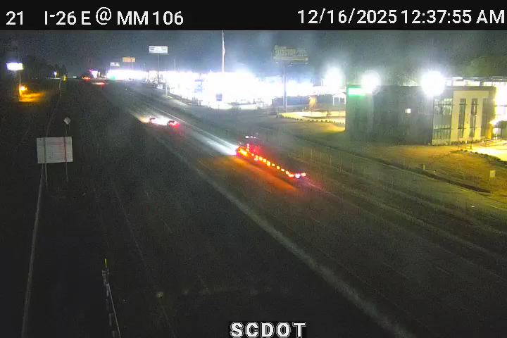 Landmark: I-26 E @ MM 105.7