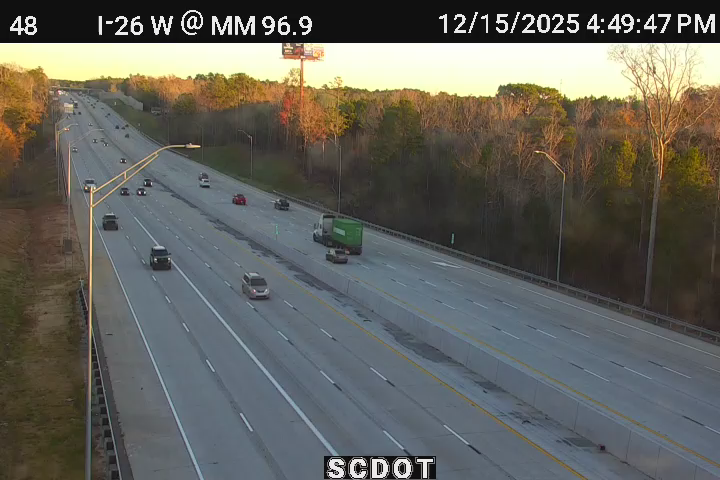 Ballentine: I-26 W @ MM 96.9