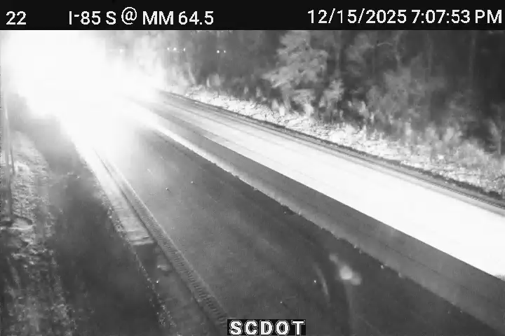 Startex: I-85 S @ MM 64.5