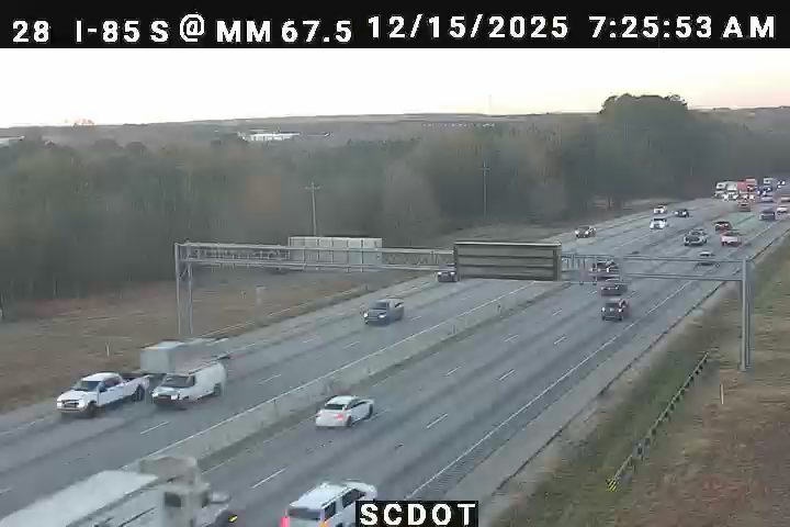 Jackson Mill: I-85 S @ MM 67.5