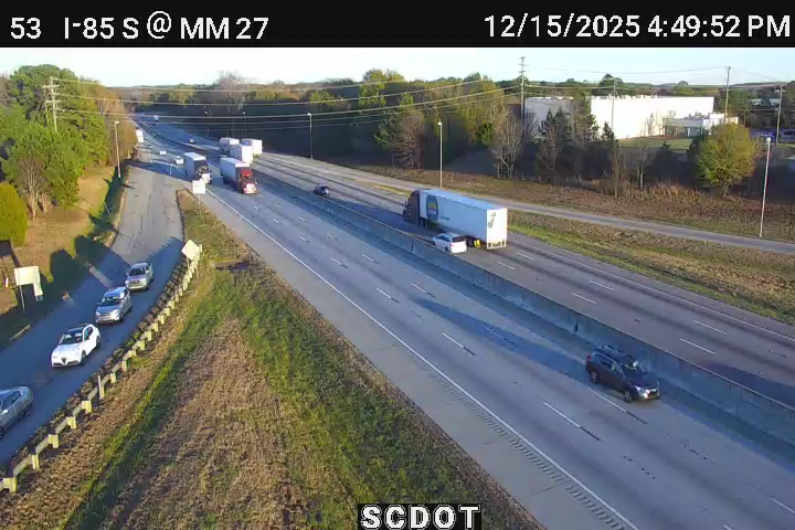 Piercetown: I-85 S @ MM 27 (Hwy 81)