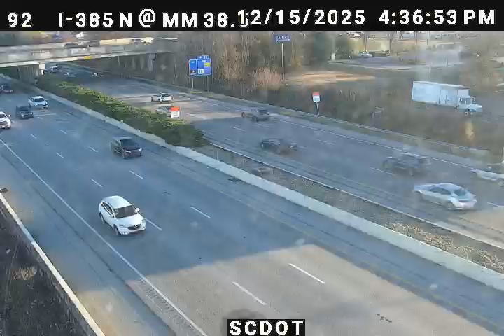 Hudson Acres: I-385 N @ MM 38.5