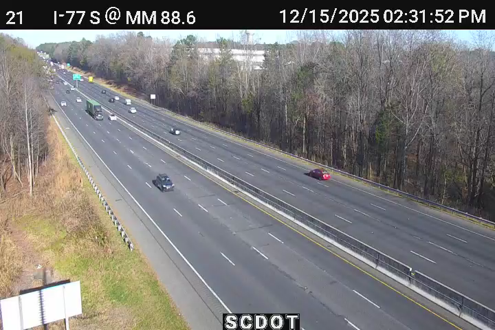 Carowood: I-77 S @ MM 88.6