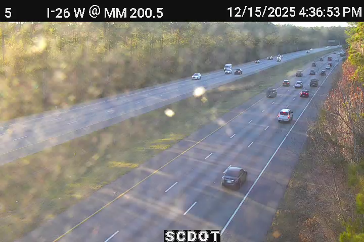 Woodbridge: I-26 W @ MM 200.5
