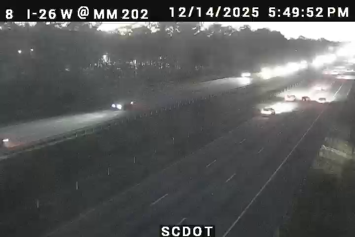 Tall PInes: I-26 W @ MM 202