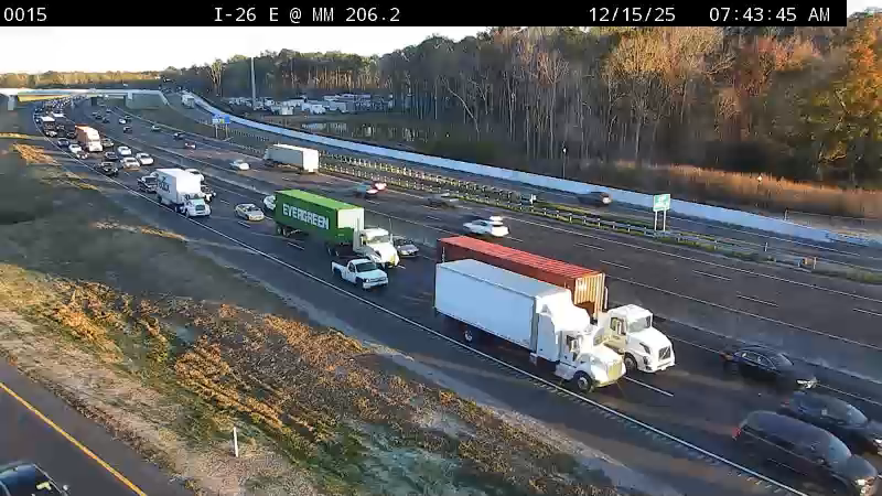 Pleasant Hills: I-26 W @ MM 206.2