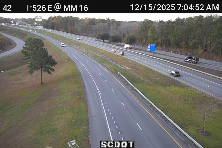 North Charleston: I-526 E @ MM 16 (International Blvd)