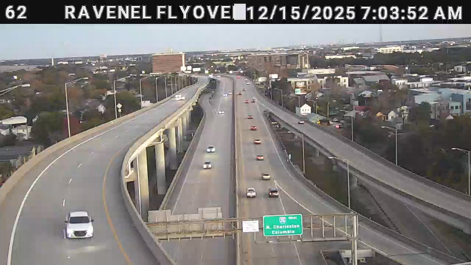 Charleston: I-26 E. @ MM 220 (Ravenel Bridge Entrance)