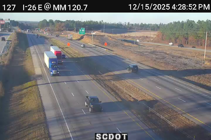 Silver Lake: I-26 E @ MM 120.7