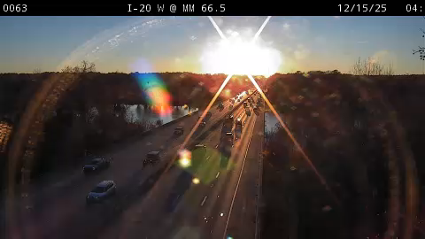 Munster: I-20 W @ MM 66.5 (Broad River Bridge)